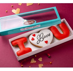 Set de Biscuiti I LOVE YOU la Comanda