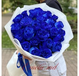 Buchet din Trandafiri Albaștri